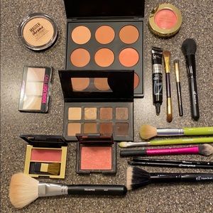 HUGE Name Brand Makeup & Brushes Bundle